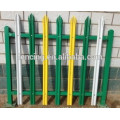 Hot sale high security galvanized and pvc coated steel palisade fencing panel